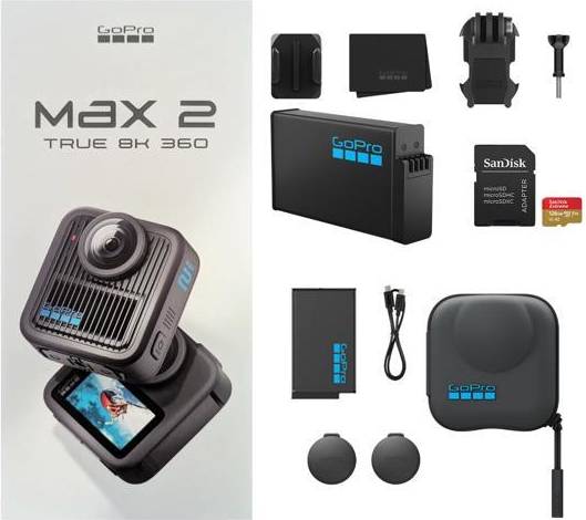 360 action camera GoPro Max2 360 Action Camera Kit