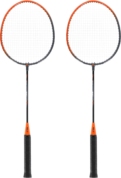 Badminton set Northix Badminton Set 2 Steel Rackets