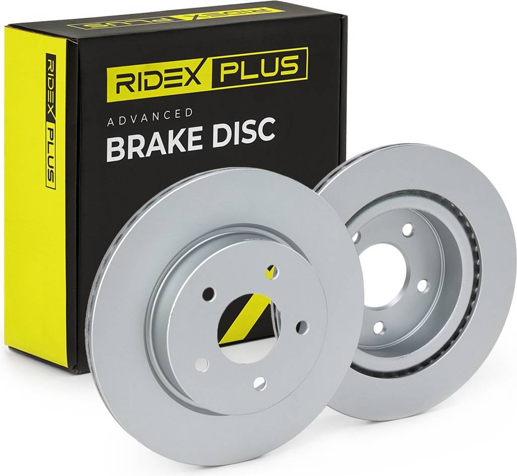 Ridex Plus 82B1578P Brake Disc Rear Axle