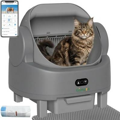 Automatic cat litter box Open Top Design Automatic Cat Litter Box