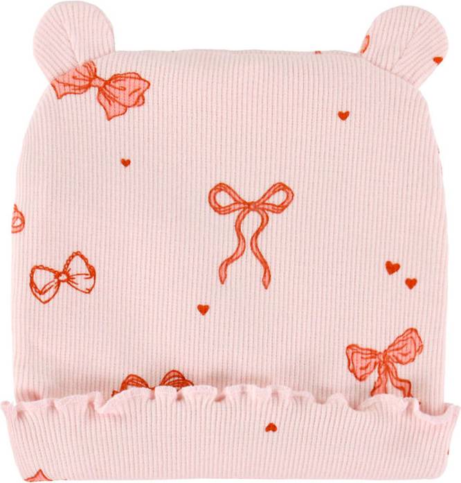 Vacvac Hue med ører Rib Belle - Rosa