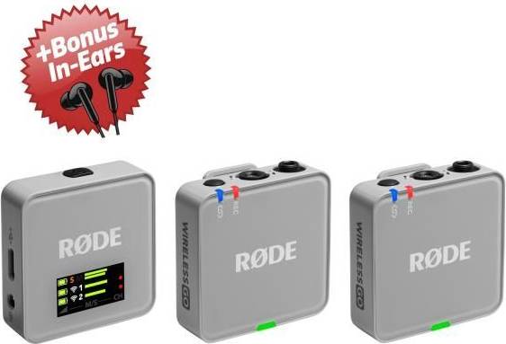 RØDE Wireless GO Gen 3 Wireless Microphone System