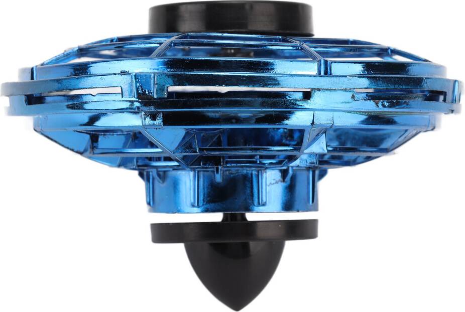 Flying spinner Mini Hand Operated Blue Flying Spinner