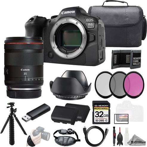 35mm rf Canon Eos R6 Ii Rf 35mm F1.4 L Vcm Lens Kit