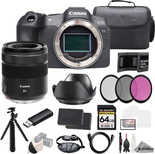 Canon macro lens Canon Eos R8 RF 85mm F2 Macro Lens Kit