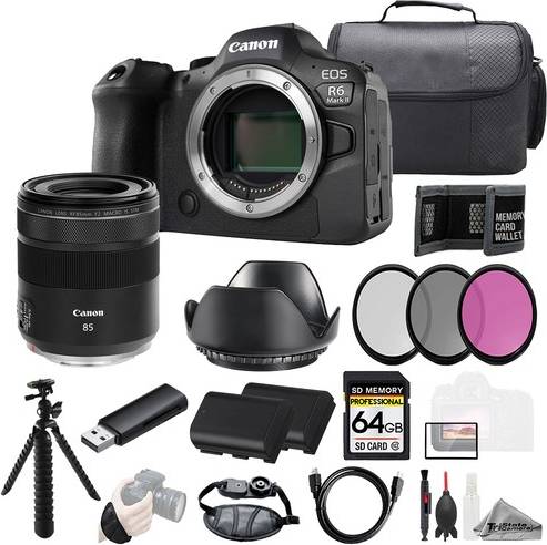 Canon macro lens Canon Eos R6 Ii Rf 85mm F2 Macro Lens Kit