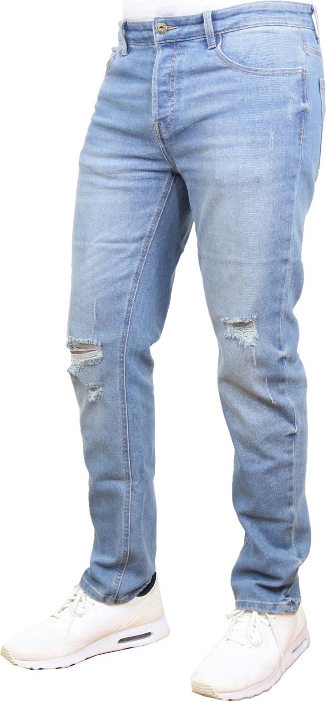 Stretch Ripped Jeans -