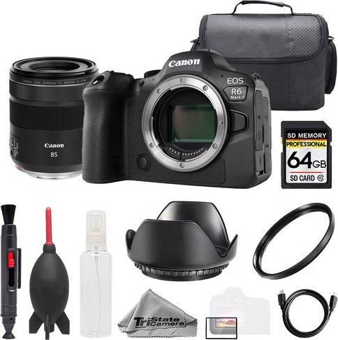 Canon macro lens Canon Eos R6 Ii Rf 85mm F2 Macro Lens Kit
