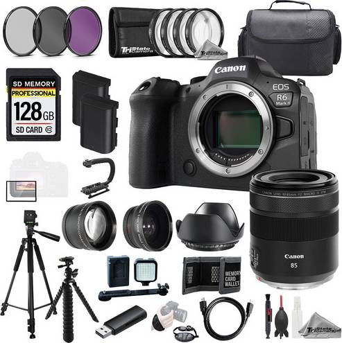 Canon macro lens Canon Eos R6 Ii Rf 85mm F2 Macro Lens Kit