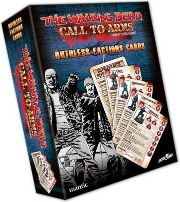Mantic Call to Arms Ruthless Factions Character Cards