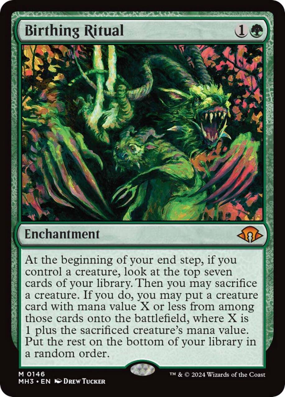 Magic: The Gathering Modern Horizons 3 Birthing Ritual