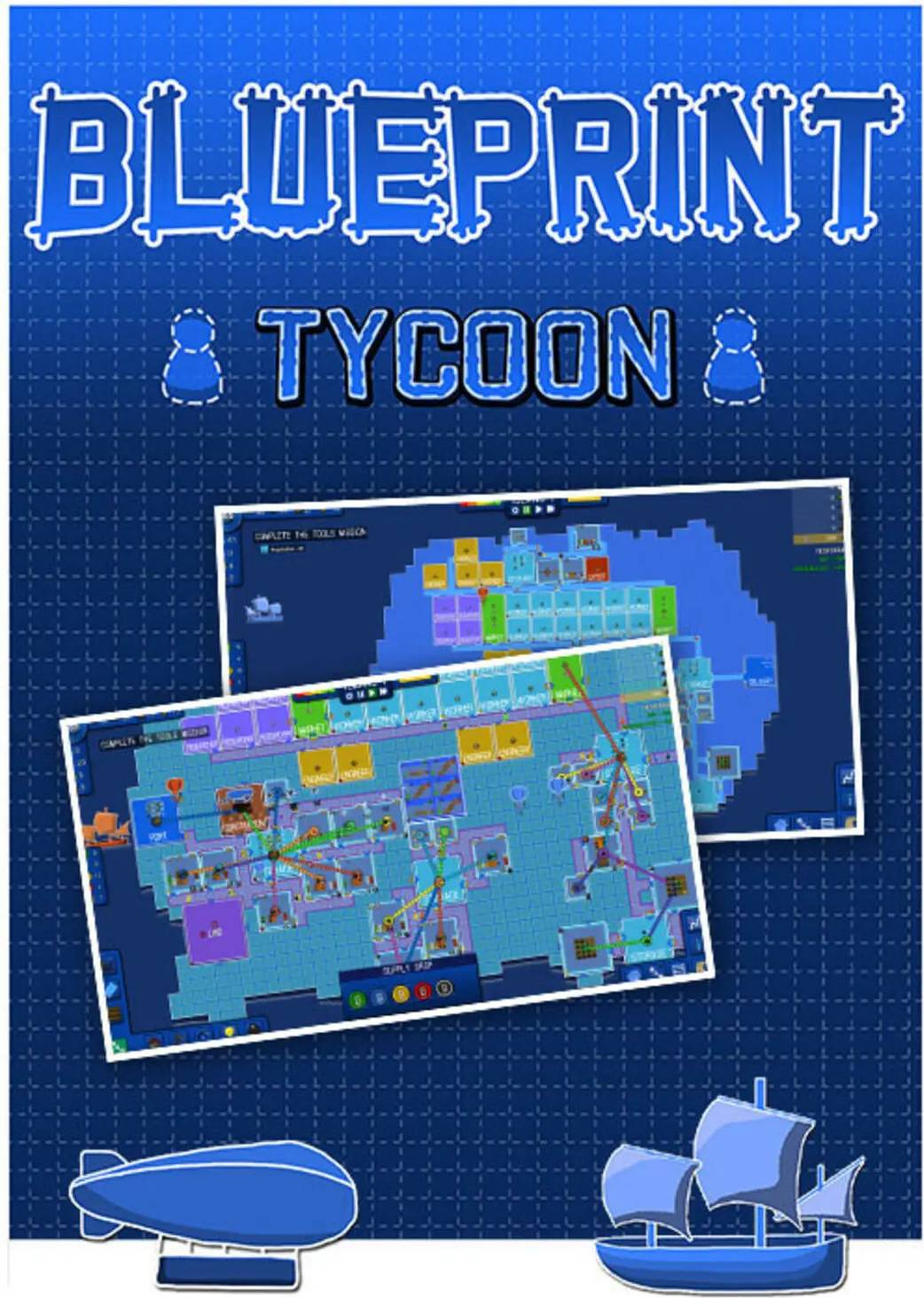 Blueprint Tycoon PC Mac Linux Digital Code