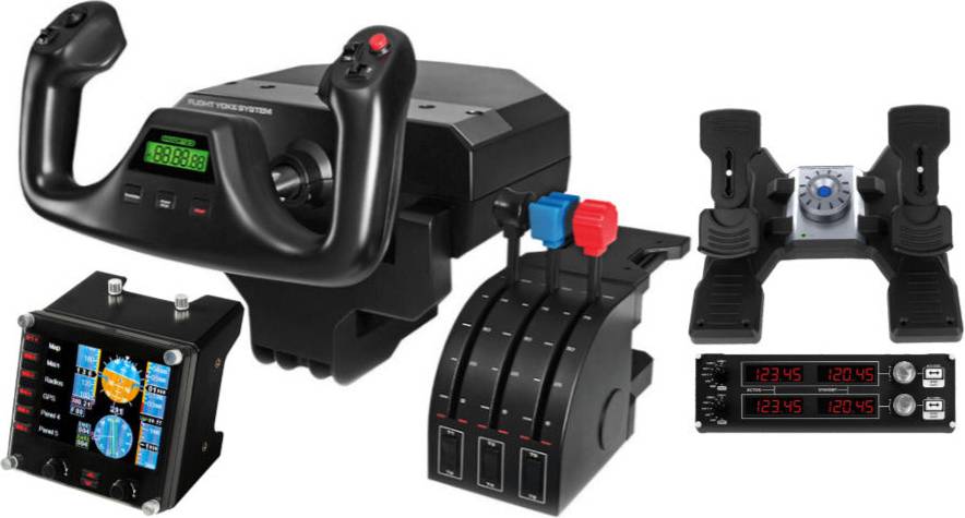Logitech G Saitek Flight Yoke System