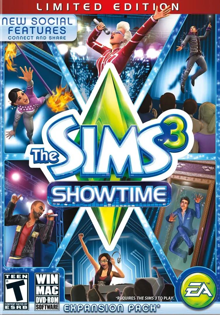 The Sims 3 Showtime DLC Digital Code