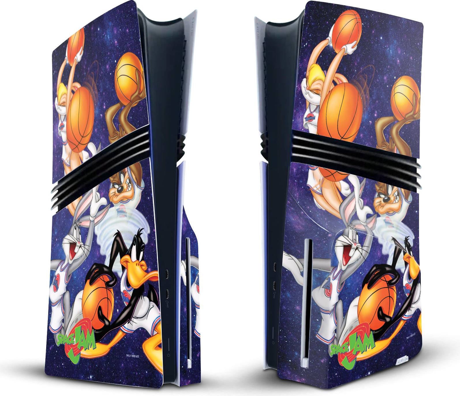 Playstation 4 bundle Space Jam Graphics Vinyl Skin For Ps5 Pro Disc Edition Bundle