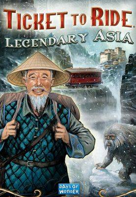 Ticket to ride game Ticket to Ride Classic Edition Legendary Asia DLC