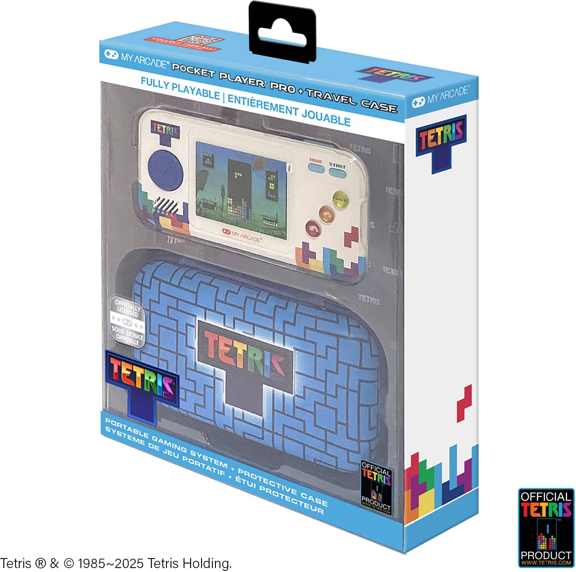 My Arcade Tetris Pocket Player Pro Handheld Gaming System