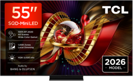 55" smart tv TCL SQD-Mini LED 55 Inch 4K UltraHD Smart TV