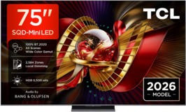 75 inch tv TCL 75C8L 75 SQD Mini-LED