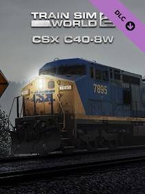 CSX C40-8W Loco Add-On Train Sim