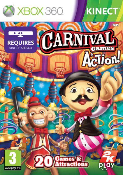 Carnival Games In Action Digital Copy Key Xbox 360