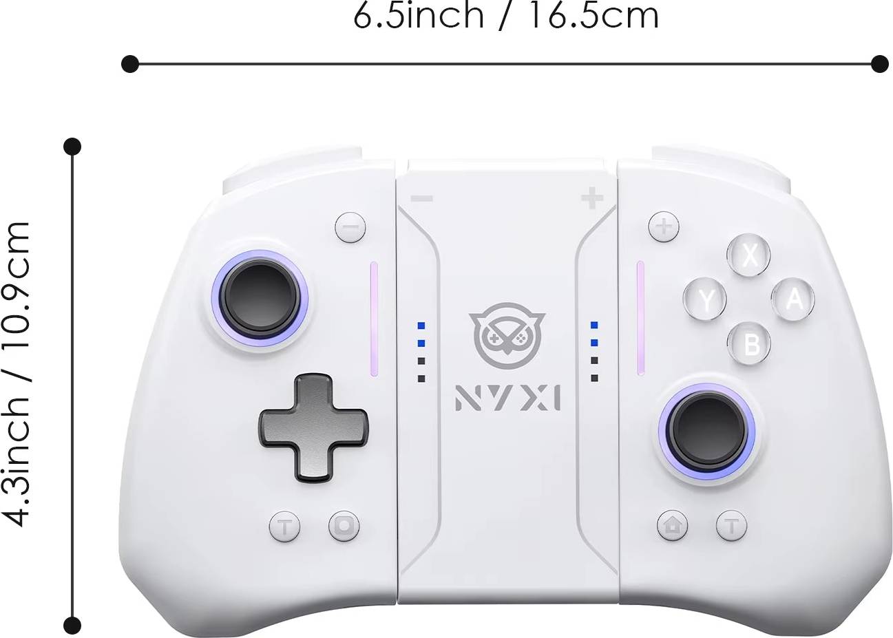 Hyperion Pro Hall Wireless Game Controller RGB Lighting