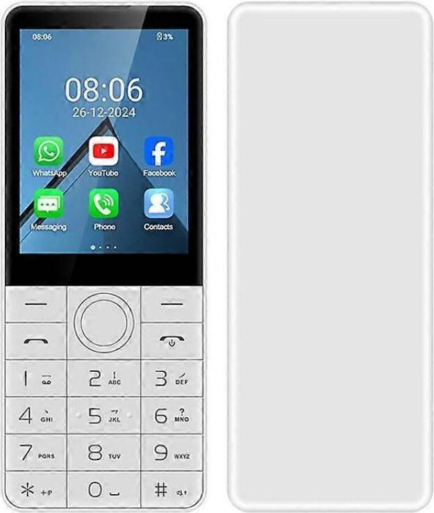 DOOV R77 Keypad Mobile Phone - White