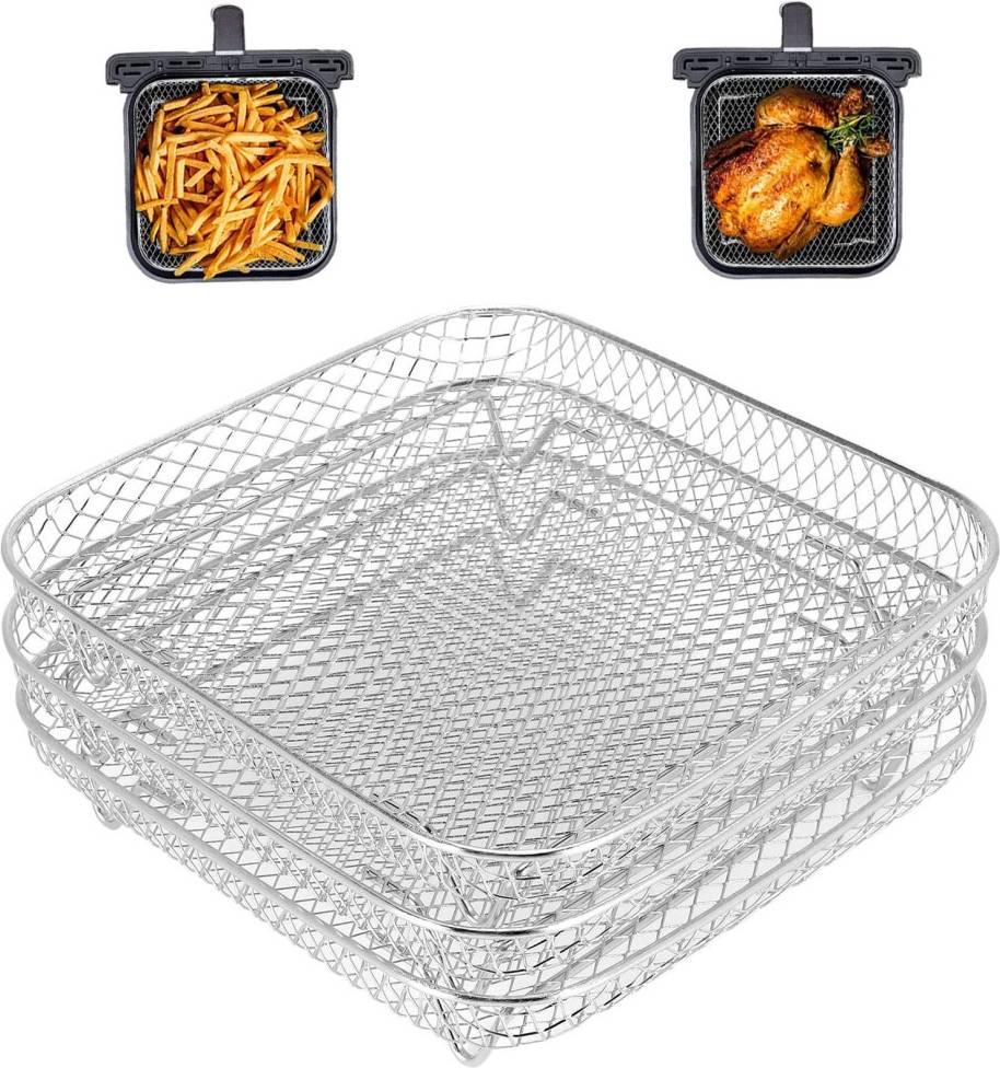 Air fryer instant pot Air Fryer Rack 8 Inch 304 Stainless Steel