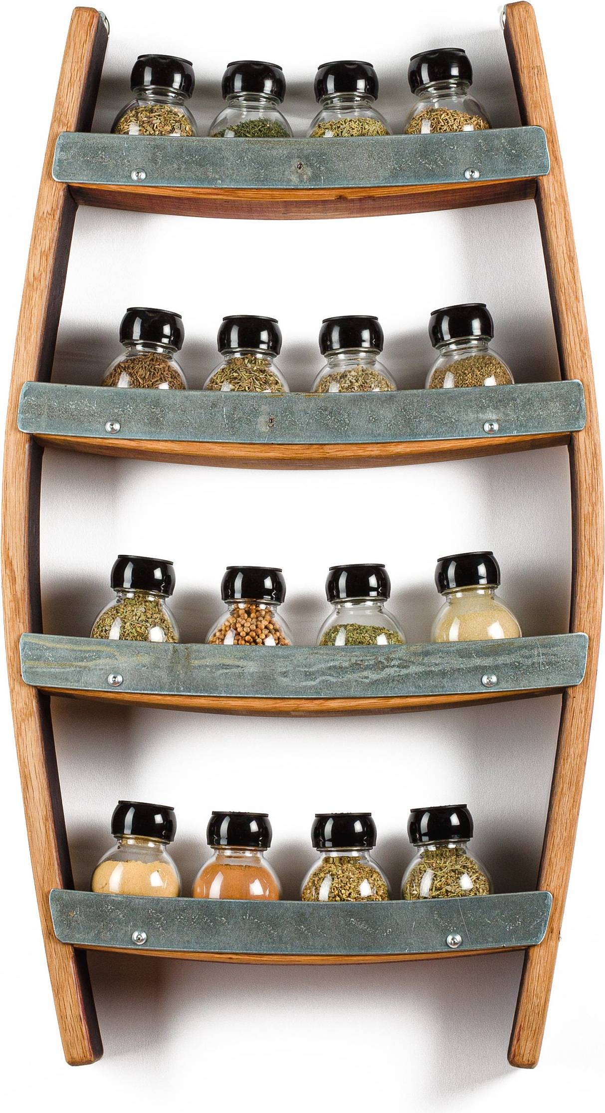 Etsy Wine Barrel Spice Rack Handmade