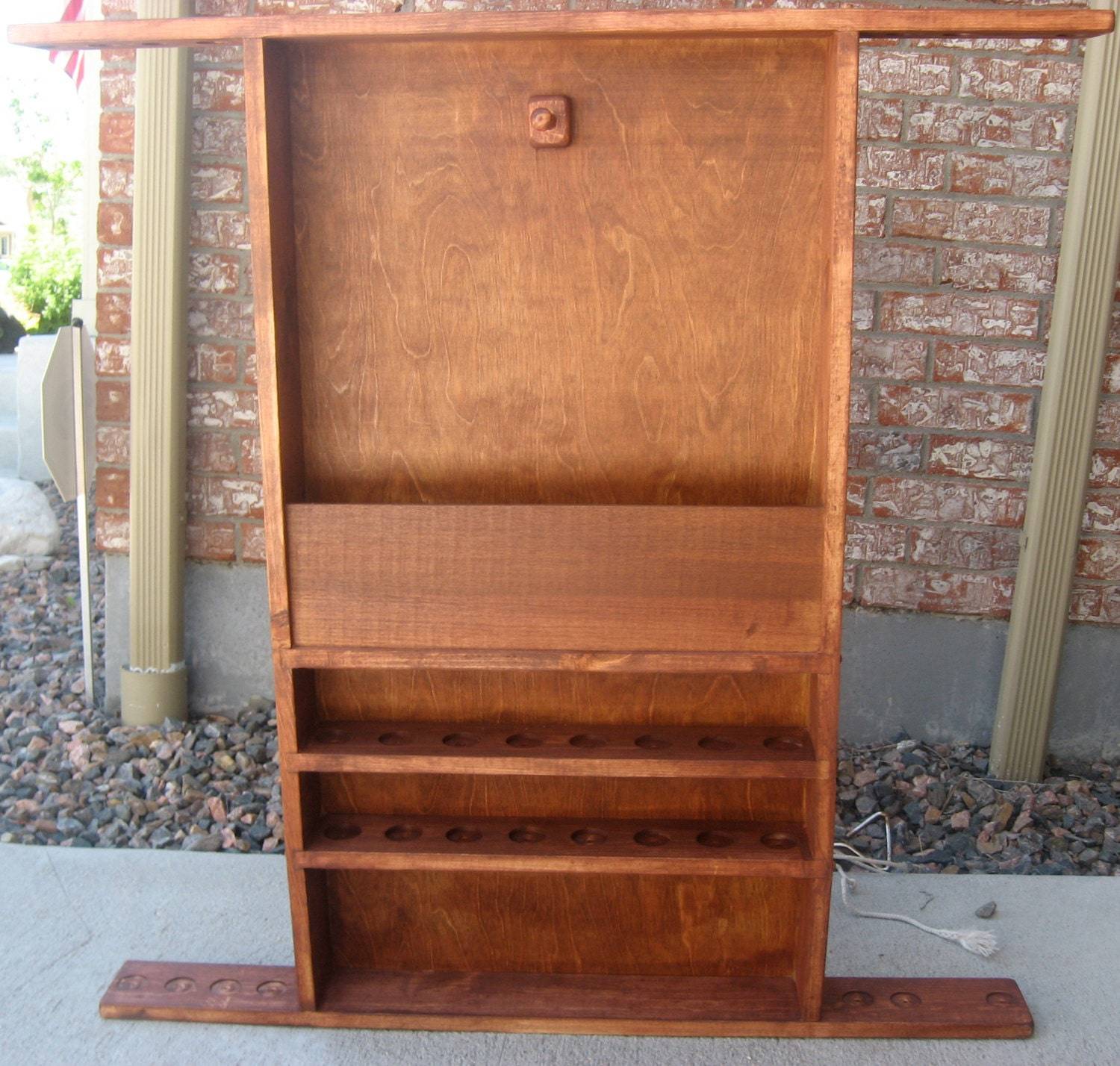 Cue Etsy Pool Cue Rack