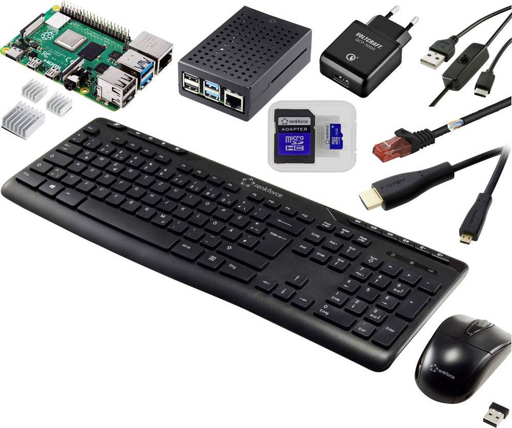 TRU Components Pro Set Raspberry Pi 4 B 4 GB 4 x 1.5 GHz