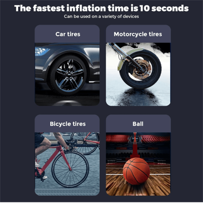 Portable Tire Inflator Air Compressor