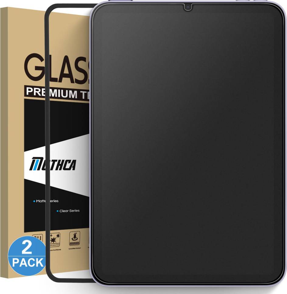 Ipad mini screen protector 2 Pack Matte Glass Screen Protector for iPad Mini 8.3 Inch