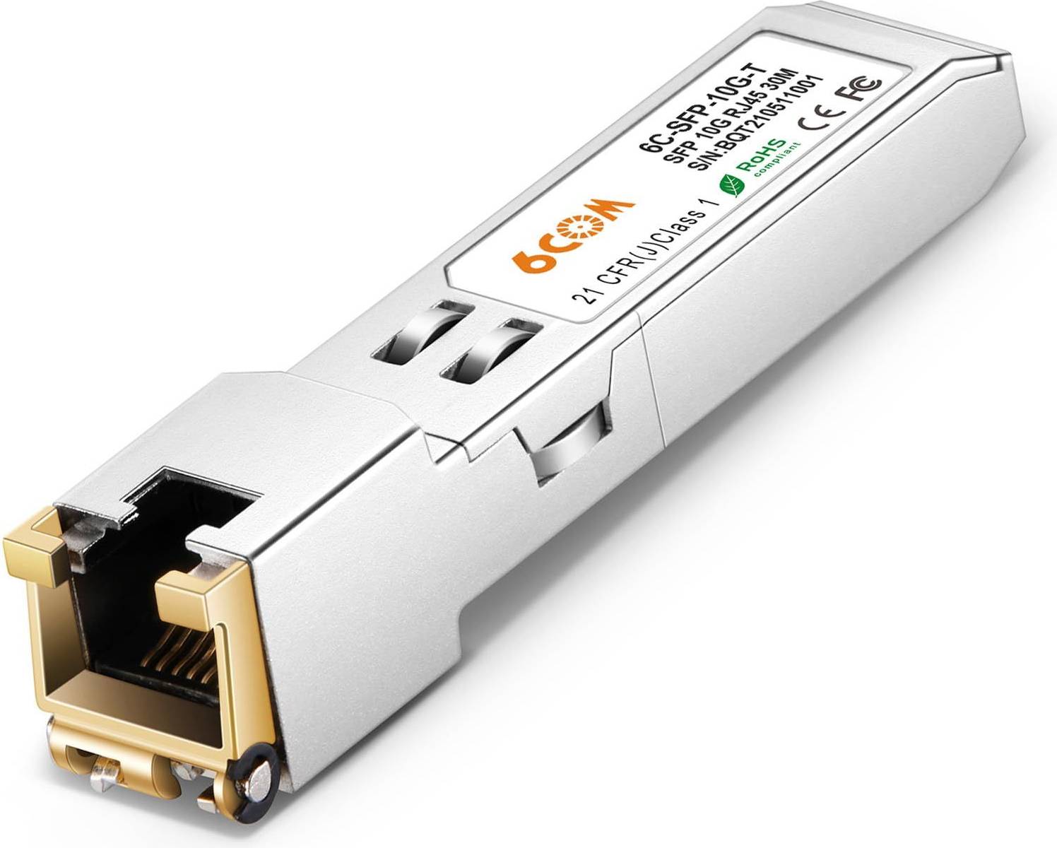 Ubiquiti 7 Autre 6COM 10GBase-T SFP+ Transceiver Copper Module