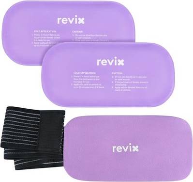 Revix 2-Pack Gel Ice Packs 10x 5 Multi-Use