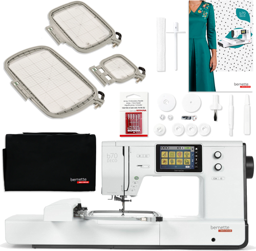 Embroidery machine Bernette B70 Deco Embroidery Machine Bundle