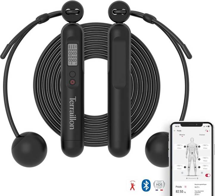 Gym Fit Rope Code À Sauter Connectée