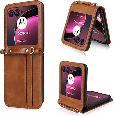 Motorola razr Motorola Razr Razr 2024 Leather Card Wallet Case