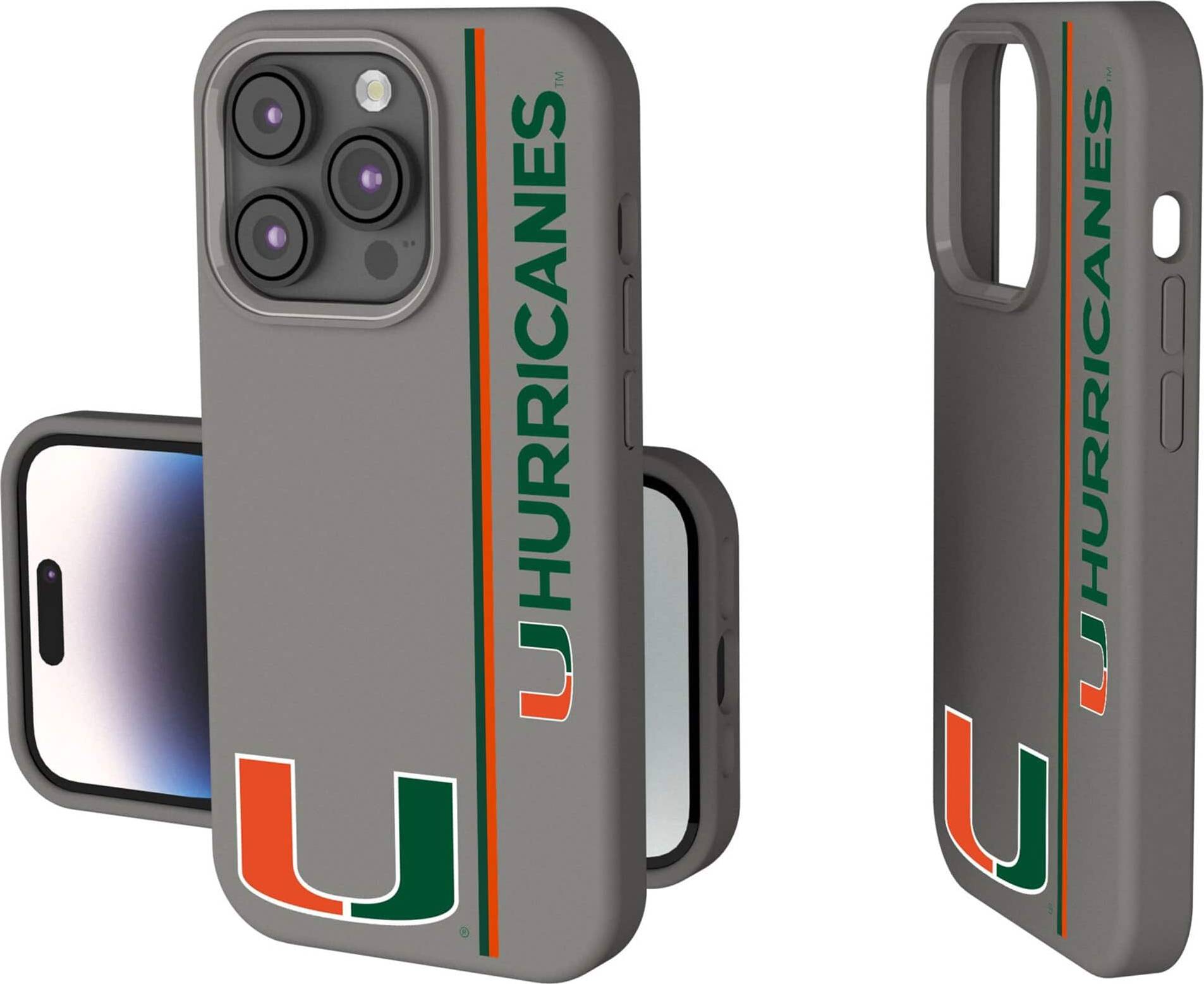 Keyscaper Miami Hurricanes iPhone Soft Touch Case