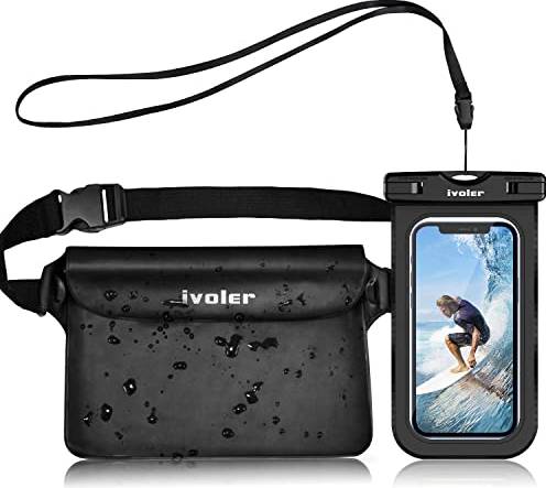 2 Pack Waterproof Phone Case Pouch Set