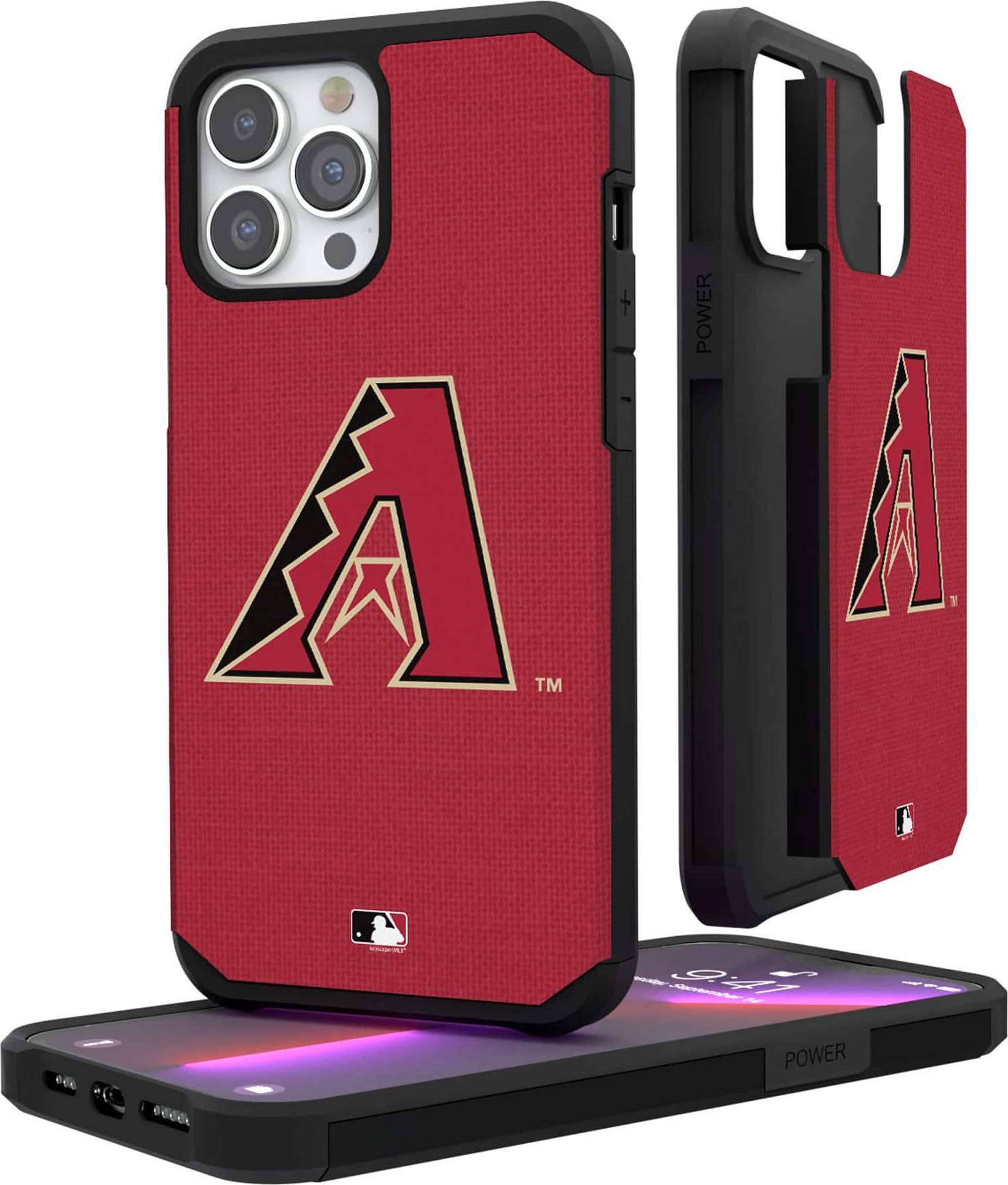 Keyscaper Arizona Diamondbacks iPhone Rugged Case 15 Pro Max
