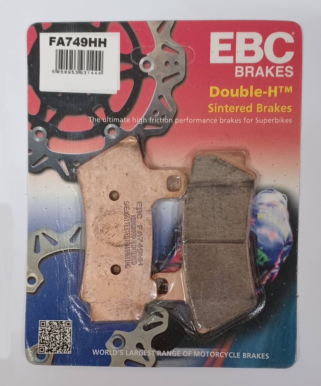Ebc Sintered Rear Disc Brake Pads Set Bmw R18