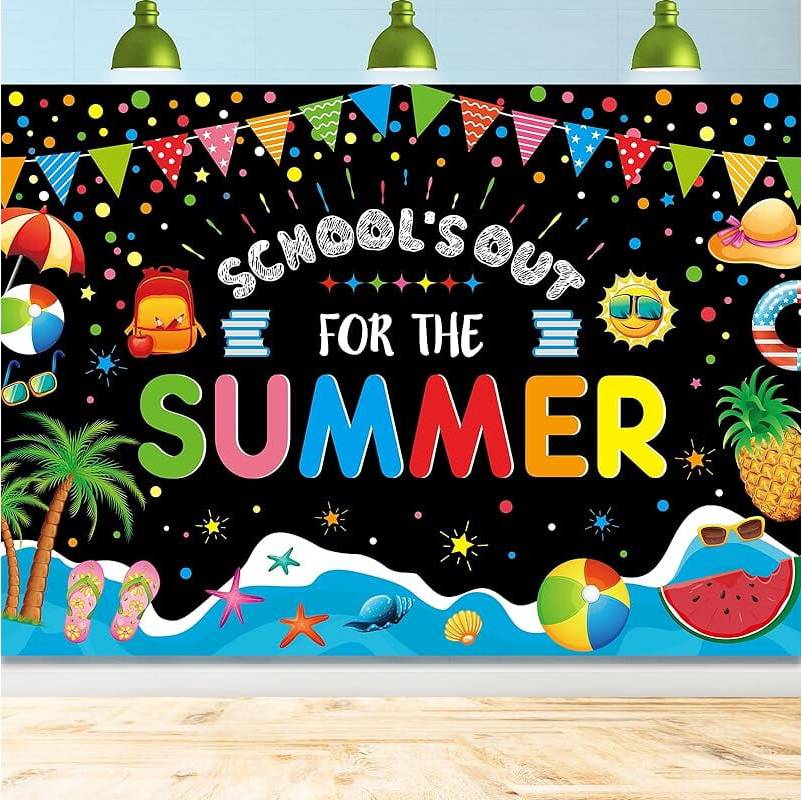 Hello Summer Backdrop 84x60 Inch