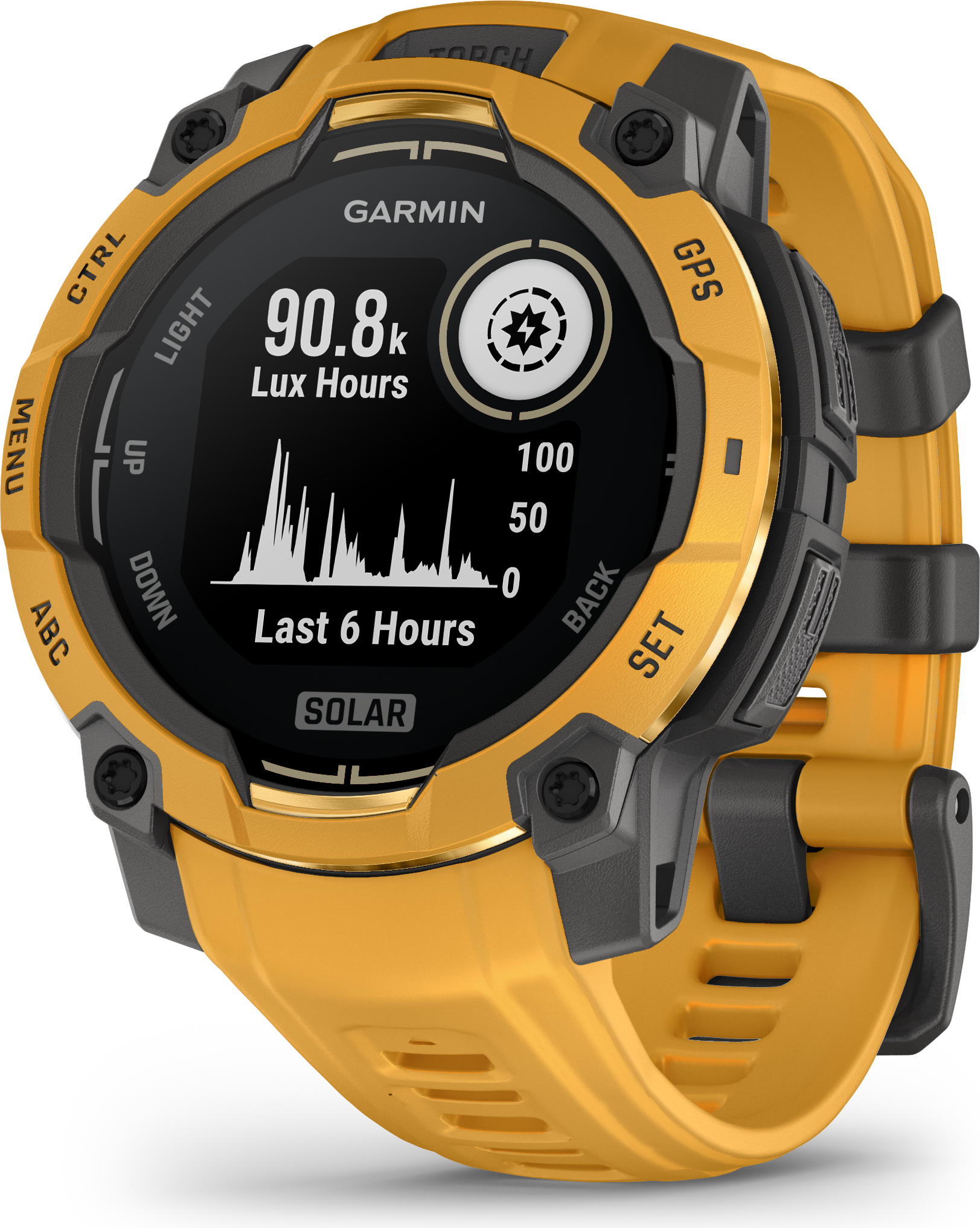 Garmin instinct 3 Garmin Instinct 3 Solar Alpine Rush Edition Smartwatch