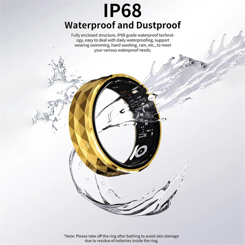Saudism R12M Smart Ring Heart Rate Multi-Sport Mode