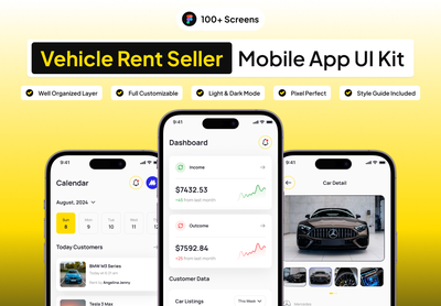 Car Rental Ui Kit