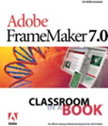 Adobe software Adobe FrameMaker 7.0 Classroom