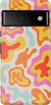Google pixel 6 pro phone case Casely Abstract Retro Google Pixel 6 Pro Case