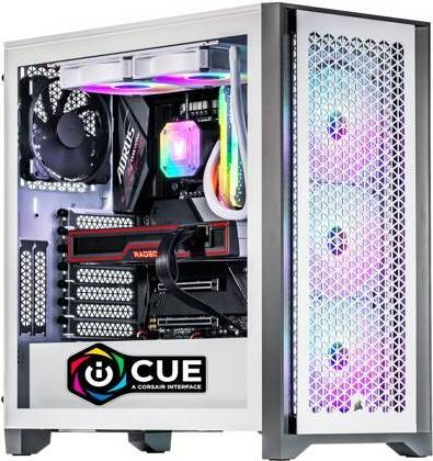 Radeon rx 9070 xt Velztorm Argentux Custom Built Gaming Desktop PC Radeon RX 9070 XT