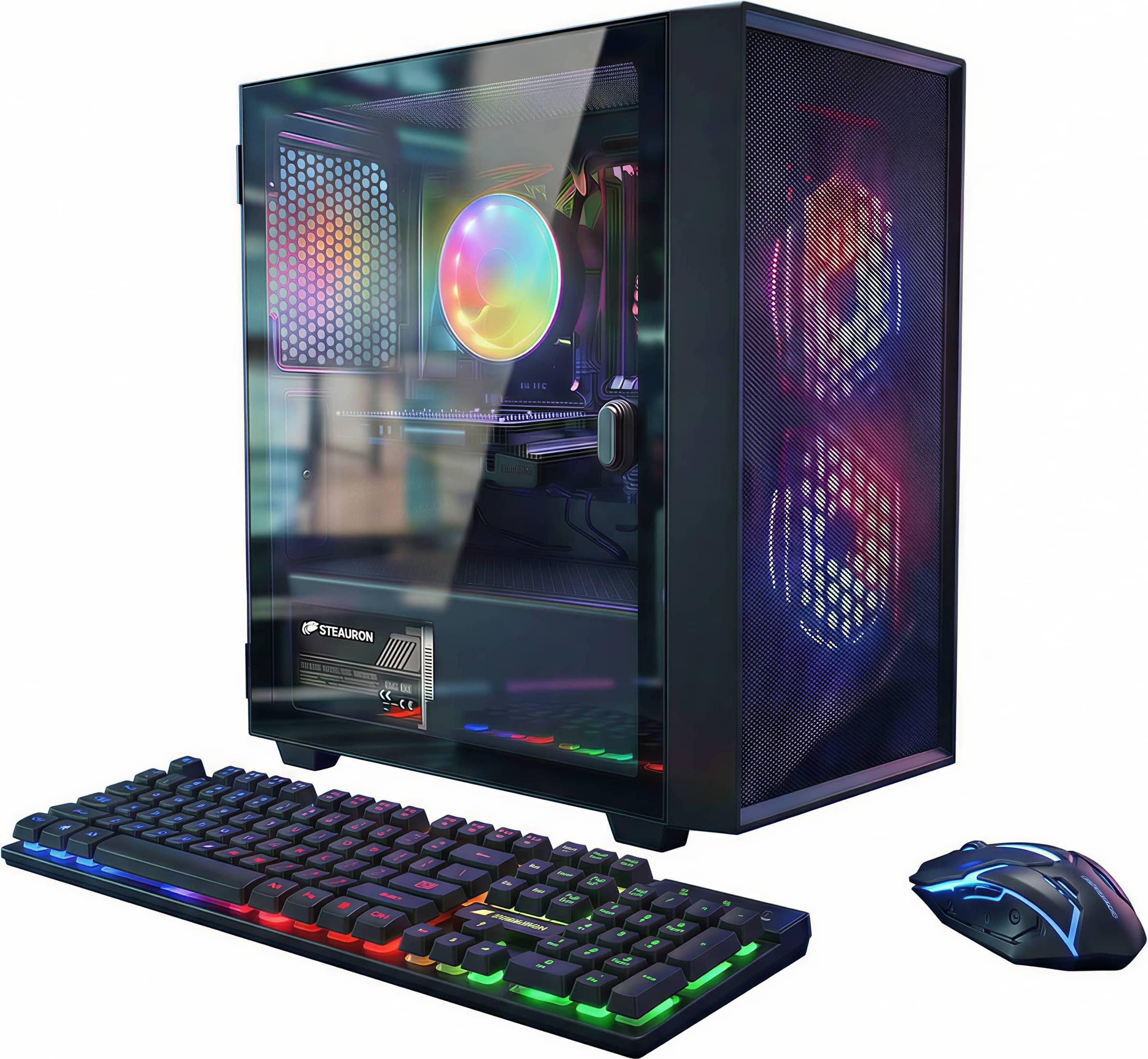Radeon RX 550 4G Gaming Desktop PC